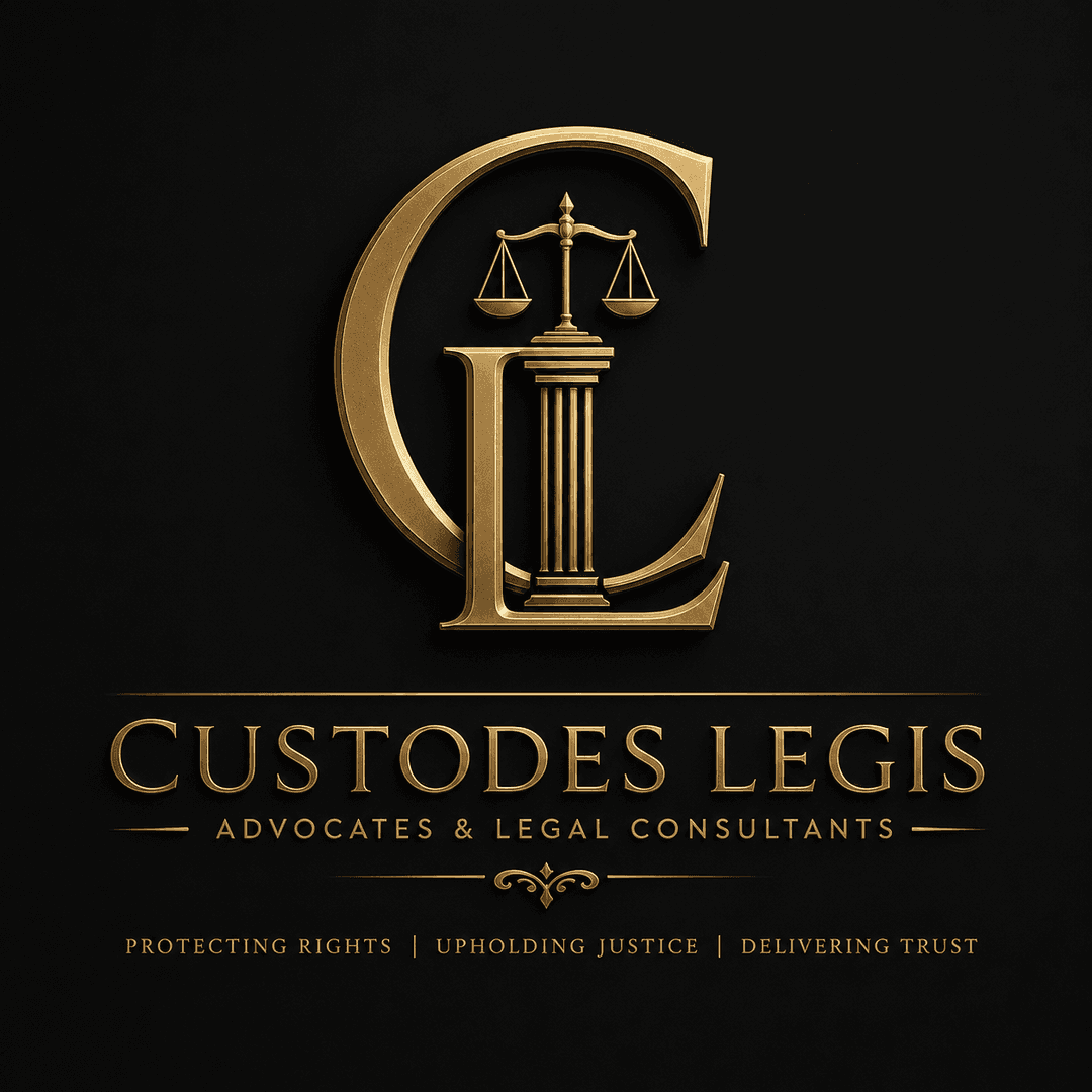 Law office with legal books and scales of justice